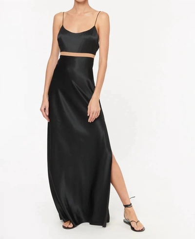 Cami Nyc Women's Zella Silk-blend Gown In Black