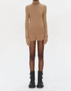 Simkhai Dita Gloved Turtleneck In Brown