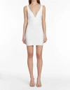 AMANDA UPRICHARD ELLA MINI DRESS IN IVORY