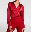 AS BY DF BILLIE BLOUSE IN RED