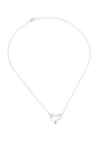 UNODE50 STRAIGHT TO THE HEART NECKLACE IN SILVER