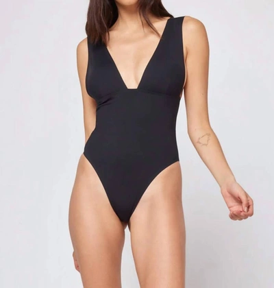 L*SPACE FUSED KATNISS ONE PIECE CLASSIC IN BLACK