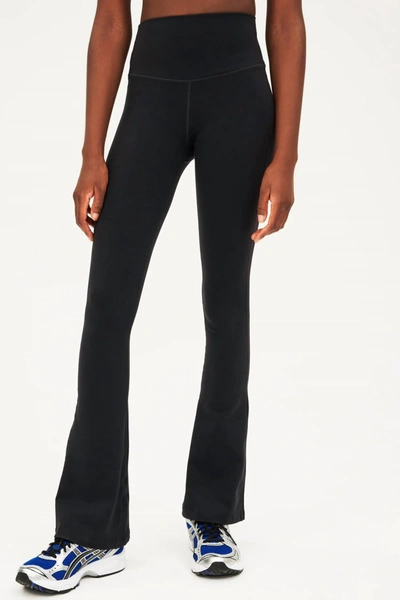 Splits59 Raquel High Waist Airweight Flare Pant In Black