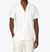 OAS MEN'S CUBA TERRY SHIRT IN WHITE