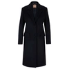 Hugo Boss Slim-fit Coat In Virgin Wool And Cashmere In Blue