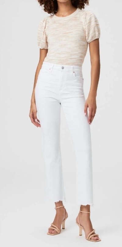 Paige Claudine Jeans In Crisp White