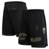 PRO STANDARD PRO STANDARD BLACK CLEVELAND CAVALIERS SHORTS