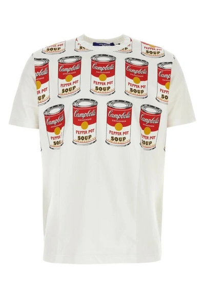 Junya Watanabe T-shirt Soup Andy Warhol In White