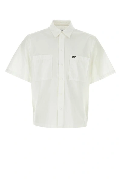 Off-white Summer Heavycot Shirt In Cream