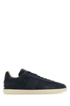 TOD'S TOD'S MAN NAVY BLUE SUEDE TABS SNEAKERS