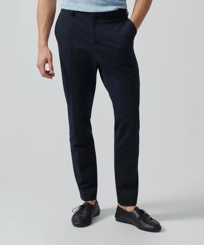 Atm Anthony Thomas Melillo Ponte Slim Pants In Navy