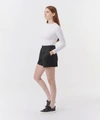 Atm Anthony Thomas Melillo Satin-twill Shorts In Black