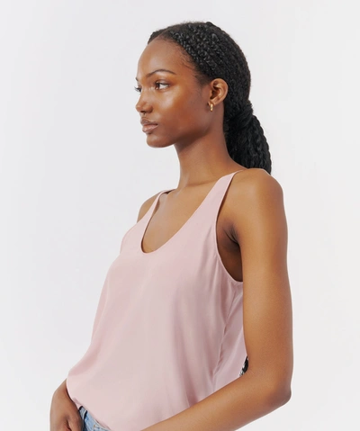 Atm Anthony Thomas Melillo Women's Matte Silk Charmeuse Camisole In Pink Lilac