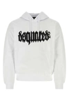 Dsquared2 White Cotton Sweatshirt In White