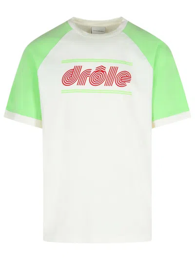 795 'tennis' White Cotton T Shirt
