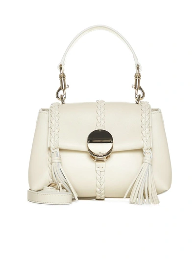 Chloé Soft Mini Penelope Shoulder Bag In Beige