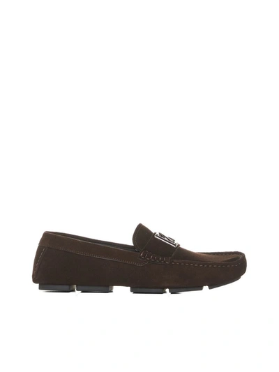 Dolce & Gabbana Loafers In Brown