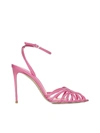 Le Silla Embrace Patent Leather Sandals In Party