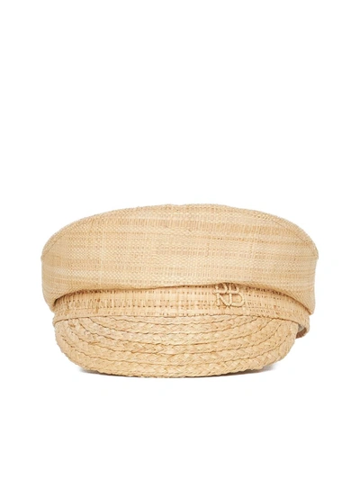 Ruslan Baginskiy Hat In Natural Straw