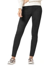 HUE WOMENS MICROSUEDE HIGH RISE LEGGINGS