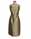 Connie Roberson Audrey Dress In Cream/tan In Black