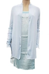 PJ HARLOW AMELIA KNIT CARDIGAN IN OXYGEN