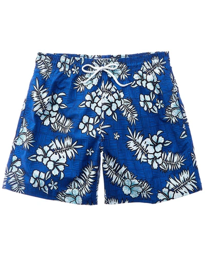 Trunks Surf & Swim Co. Sano Swim Short In Blue