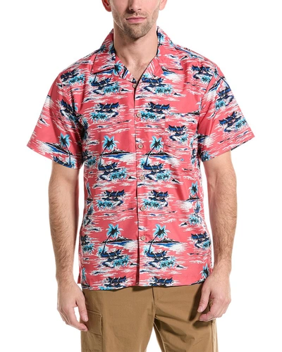 Trunks Surf & Swim Co. Waikiki Shirt In Pink