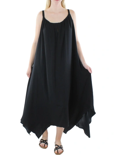 Gigi Parker Womens Sleeveless Full-length Maxi Dress In Black