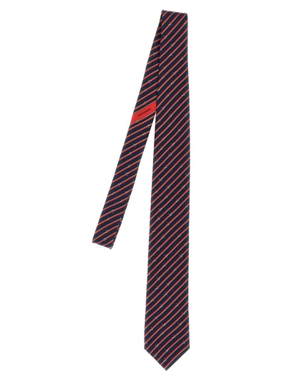 Ferragamo Printed Tie In Multicolor