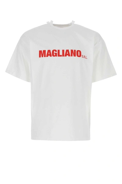 Magliano T-shirt-xl Nd  Male In White