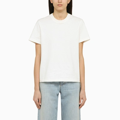 Bottega Veneta Cotton Jersey T-shirt In White