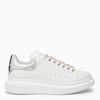 Alexander Mcqueen White And Silver Oversized Sneakers In White