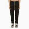 RICK OWENS RICK OWENS | MASTODON CARGO TROUSERS BLACK