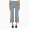 BY MALENE BIRGER BY MALENE BIRGER LIGHT BLUE NORMANN TROUSERS WITH SLITS