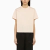 Loulou Studio Telanto Embroidered Supima Cotton-jersey T-shirt In Pink