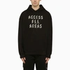 44 LABEL GROUP 44 LABEL GROUP | BLACK ACCESS ALL AREA HOODIE