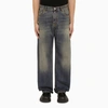 Etro Washed Blue Boyfriend Jeans In Blue