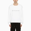 GIVENCHY GIVENCHY BLACK LOGOED CREW-NECK SWEATSHIRT