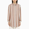 Etro Camicia Pegaso A Righe In Multicolor