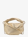 Jimmy Choo Bonny Satin-finish Tote Bag In Gold