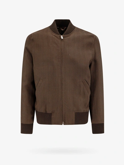 Lardini Jacket In Brown