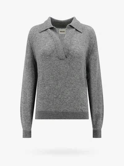 Khaite Sweater In Grey