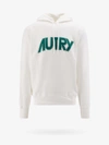 Autry Cotton Sweatshirt With Logo Print In White