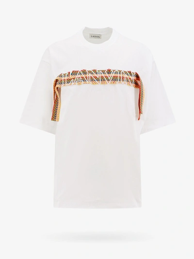 Lanvin Paris T-shirt In White