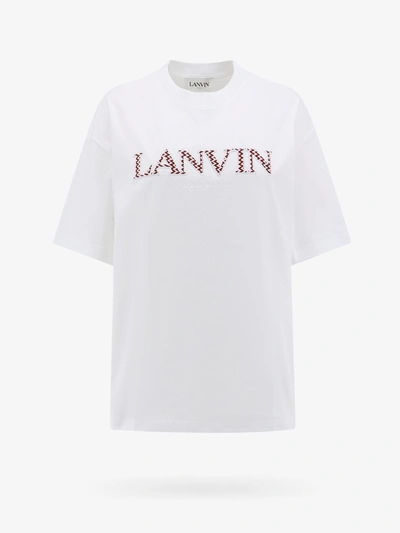 Lanvin Paris T-shirt In White