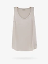 Brunello Cucinelli Top In Beige