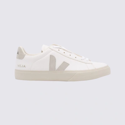Veja White Recife Sneakers In Extra-white_natural-suede