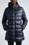 Moncler Glements Parka In Dark Navy Blue