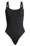 Hunza G Christy One Piece Swimsuit In Black (black)